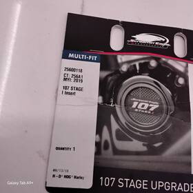 Harley-davidson 25600118 Hd Oem Se 107 Stage 1 Insert -