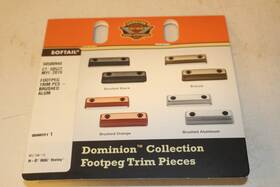 Harley Davidson 50500940 Oem New Softail Alum Footpeg Trim Pieces