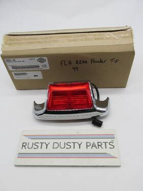 Harley-davidson 58672-99 Genuine Nos Rear Fender Tip Light 59672-99
