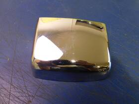 Harley-davidson 60917-09 License Plate Light Chrome Cover Oem Cvo Touring 2010-2018