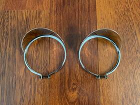 Harley Davidson 67799-95t Multifit Chrome Turn Signal Lamp Visors