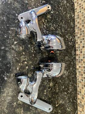Harley-davidson 67800107 2014-2023 Pursuit Lights Passing Spot Lamps