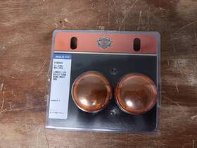 Harley-davidson 67800643 Multi Fit Orange Lenses Turn Signal Insert Oem