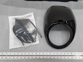 68129-98 Harley-davidson Headlamp Visor Vivid Black