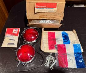 Harley Davidson 68503-65 Duo Glide Sportster Xlh Servicar Parking Lamp Kit