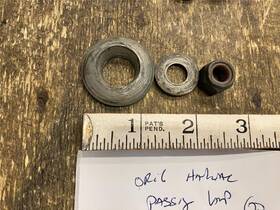 68693-38 Harley-davidson Oem Passing Lamp Spotlight Flh Shovelhead Panhead Washers Nut 62 68693-3