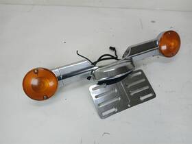 68752-09 Harley-davidson 9-13 Road King Rear Turn Signals License Plate Bracket