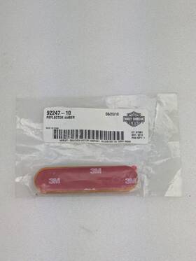 Harley-davidson 92247-10 Oem Genuine Harley-davidson Amber Reflector Nos