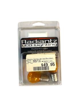 Harley-davidson 9500-2-27 Radiantz Led Lighting Amber Retrofit Kit Nos