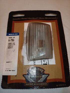 Nohr3589btjud28ygp047887 Harley-davidson Front Led Fender Tip Lens Kit Smoked - 59338-09 A10 Nohr3589btjud28ygp047887 Harley-davidson Front Led Fender Tip Lens Kit Smoked - 59338-09 A10