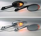 Harley - Rivco Mirrors Led Signal Honda Turn Yamaha Chrome Motorcycle