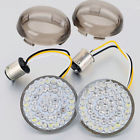 Hd004 Bullet Style Led Turn Signal Inserts Cover Fit Harley Davidson