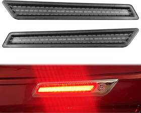 Hdbubalus La0188 Saddlebag Latch Lights Cover Turn Signal Brake Light Fit For Smoke