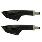 He101k30 Koso North America Jet Led Indicator Light Matte Black Smoke