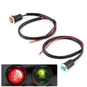 Headerbs Headerbs1enpri92861791 12v Energy Saving Indicator Light Motorcycle Red Green Lig