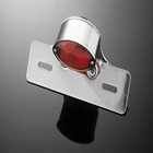 Hh-68-333 Highway Hawk Mini Cateye Tail Light With Plate Holder
