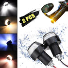 Hkz2384946 Motorcycle Turn Signal Led Light Indicator Blinker Handle Bar End
