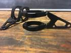 Hsb3358 Speedmotoco Shorty Hinged Black Motorcycle Headlight Brackets Bracket Fork Clamps