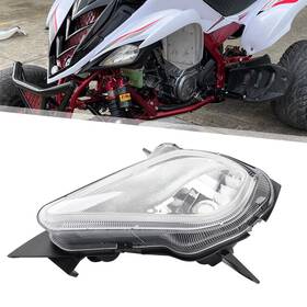 Hukyu 550736761282 1pc Right Headlight Assembly For Yamaha Yfz450 2004-2009 Raptor Yfm 250 350 700