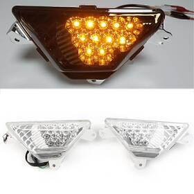 Hukyu 612045431482 2x Motorcycle Halogen Bulb Front Turn Signal Indicator Lights For Kawasaki Ninja