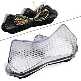 Hukyu 612046249031 1pc Motorcycle Led Taillight Brake Lamp For Kawasaki Ninja Zx-6r 2003-2004 Clear