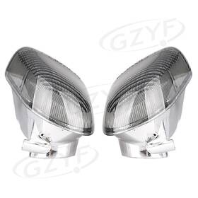 Hukyu 612046568583 Motorcycle Smoke Rear Turn Signal Indicators For Kawasaki Ninja Zx11 1993-2001