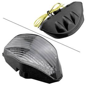 Hukyu 612046611609 Motorcycle Led Taillight Brake Turn Signal Lamp For Ducati Monstel 696 796 Smoke