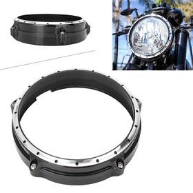 Hukyu 612046732700 7 Inch Front Headlight Bezel Ring Cover Trim For Bmw R Nine T Abs 14-16 17 Hs
