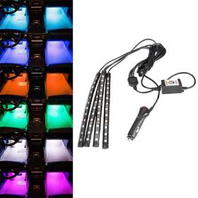 Hukyu 612048335022 Led Rgb Multi Color Footwell Atmosphere Light Lamp Phone App Wireless Control