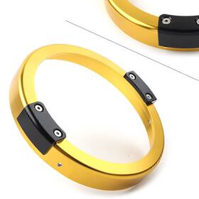 Hukyu 612063465766 New Headlight Cover Guard Protector For Honda Rebel Cmx 300 2020 2021 Gold Black