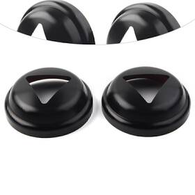 Hukyu 612063639242 1 Pair Black Turn Signal Light Protection Cover For Scrambler 1200 Speedmaster