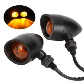 Innoglow Mp000809 Motorcycle Turn Signals 2pcs Heavy Duty Incandescent Bulbs Amber Bu