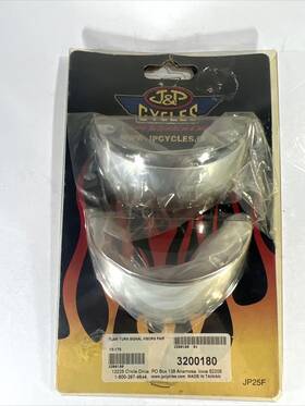J&p Cycles 3200180 Motorcycle Turn Signal Visors For Harley 1986-2017 #3200180