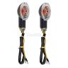 J0467512861prh9i Partsam Motorcycle Bike Black Amber Led Turn Stop Blinker Indicator