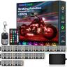 Jhm8136371 Ambother New Rgb Motorcycle Led Light Accent Glow 176852918488