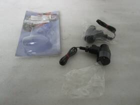 K&s Industries 2040-1142 K&s Round Single Filament Motorcycle Marker Lights Black/smoke