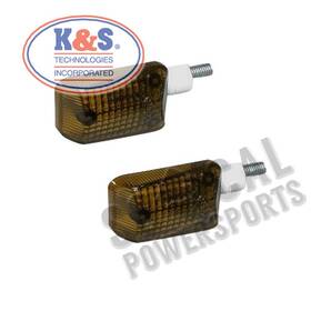 25-8118 K&s Technologies Marker Lights Mini-stalk White S/f Smoke