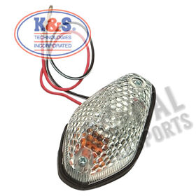 25-8061 K&s Technologies Teardrop Marker Lights Clear Single Filament 25-8061 K&s Technologies Teardrop Marker Lights Clear Single Filament