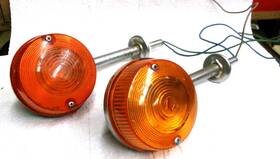 Kawasaki Original Oe 23040-029 Used- 1977-80 Kz1000 Marker/turn Lamp 2wire P/n #23040-029