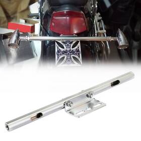 Kingdarn Ts-161-chr Universal Moto Front Turn Signal Spot Light Bar Mount Bracket Clamp Chrome F01