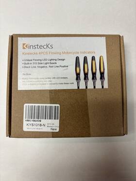 Kinstecks Kys1018-n Flowing Motorcycle Indicators