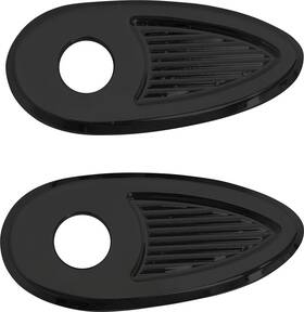 Kodlin K68483 Black Fender Strut Rear Turn Signal Adapter/cover Plates