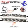Ks003crgb290mmx6lab120 Motolabs For Kawasaki Pcs Rgb Light Strips Bendable 699989896249