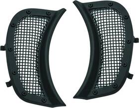 Kuryakyn 191209028824 Mesh Headlight Vent Accents Black