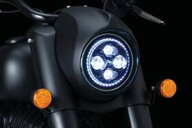 Kuryakyn 2469 7 Inch Orbit Headlight Adapter Kit Motorcycle Street Bike 2001-1837