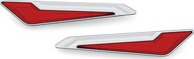 Kuryakyn 3254 Omni Led Side Saddlebag Inserts Chrome Gl1800 / F6b