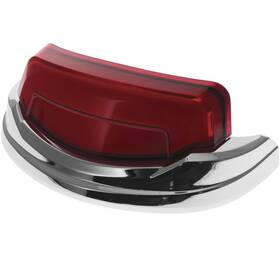 Kur2966 Kuryakyn 2966 Tracer Rear Fender Tip Light - Chrome With Red Lens