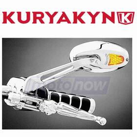 Kuryakyn Mn/7mqn Turn Signal Mirrors For 2009-2011 Harley Davidson Flstsb Cross Ao