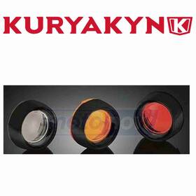 Kuryakyn Mn/nc5s Deep Dish Bezels With Lenses For Bullet Turn Signals 2004-2009 Qn