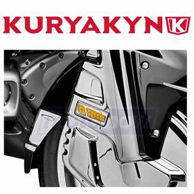 Kuryakyn Mn/pm24 Led Front Reflector Conversion For 2001-2005 Honda Gl1800 Gold Wing Gh